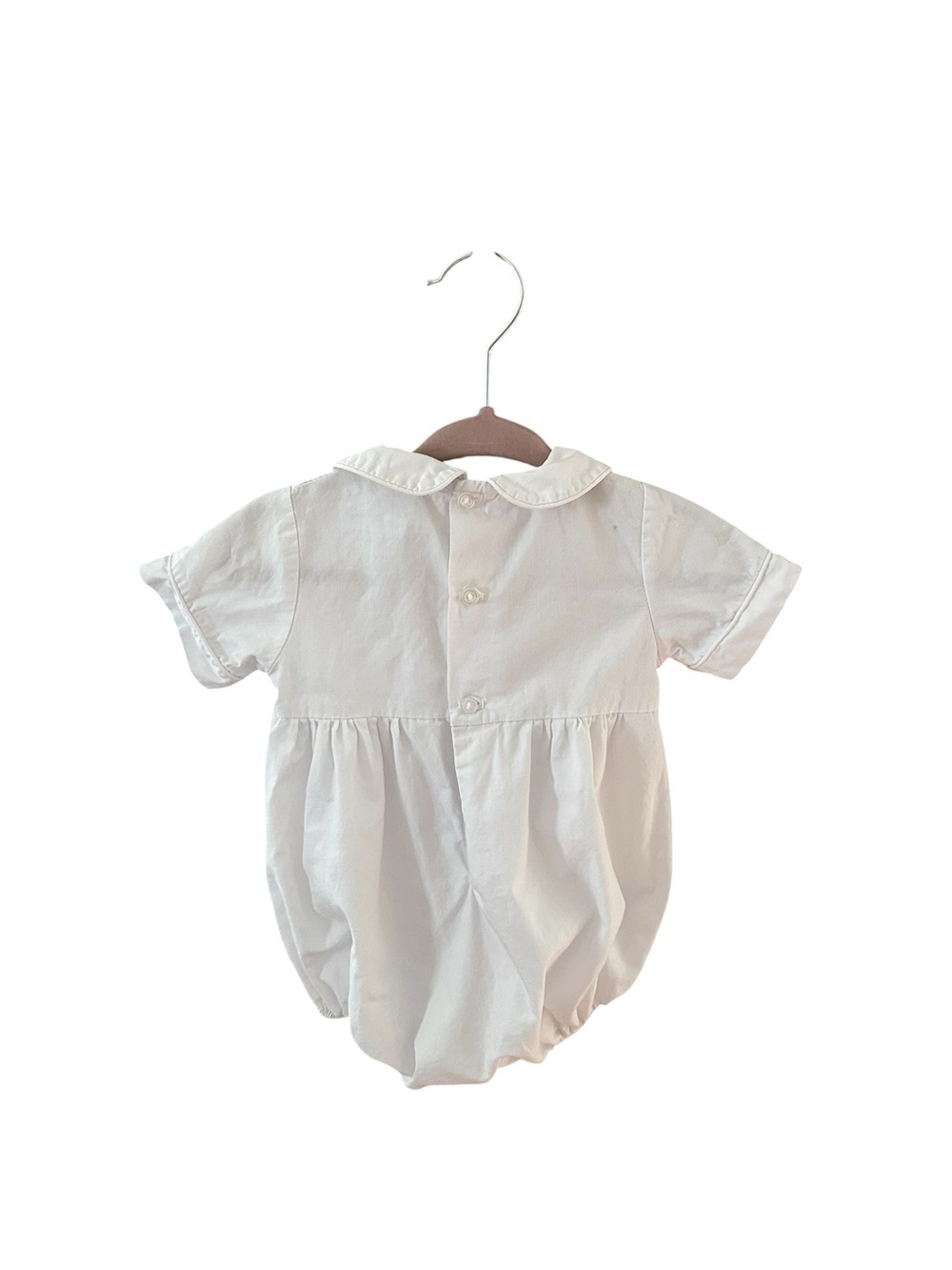 Vintage Alexis Baby White Bubble Romper, 3 months - Picture 5 of 8